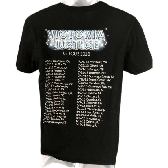 Victoria Justice Tour T Shirt 2013 - Picture 5 of 8